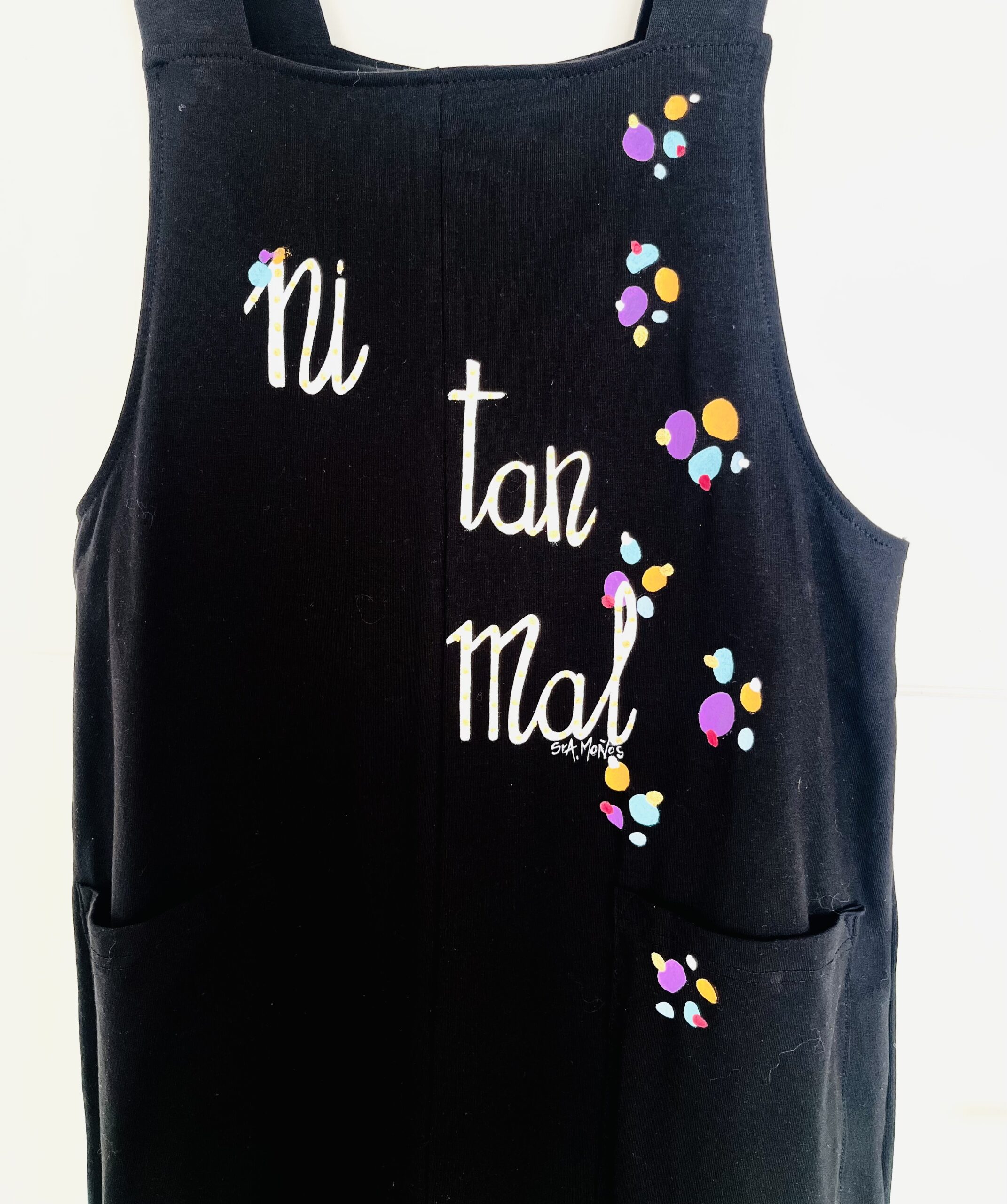 peto negro ni tan mal detalle