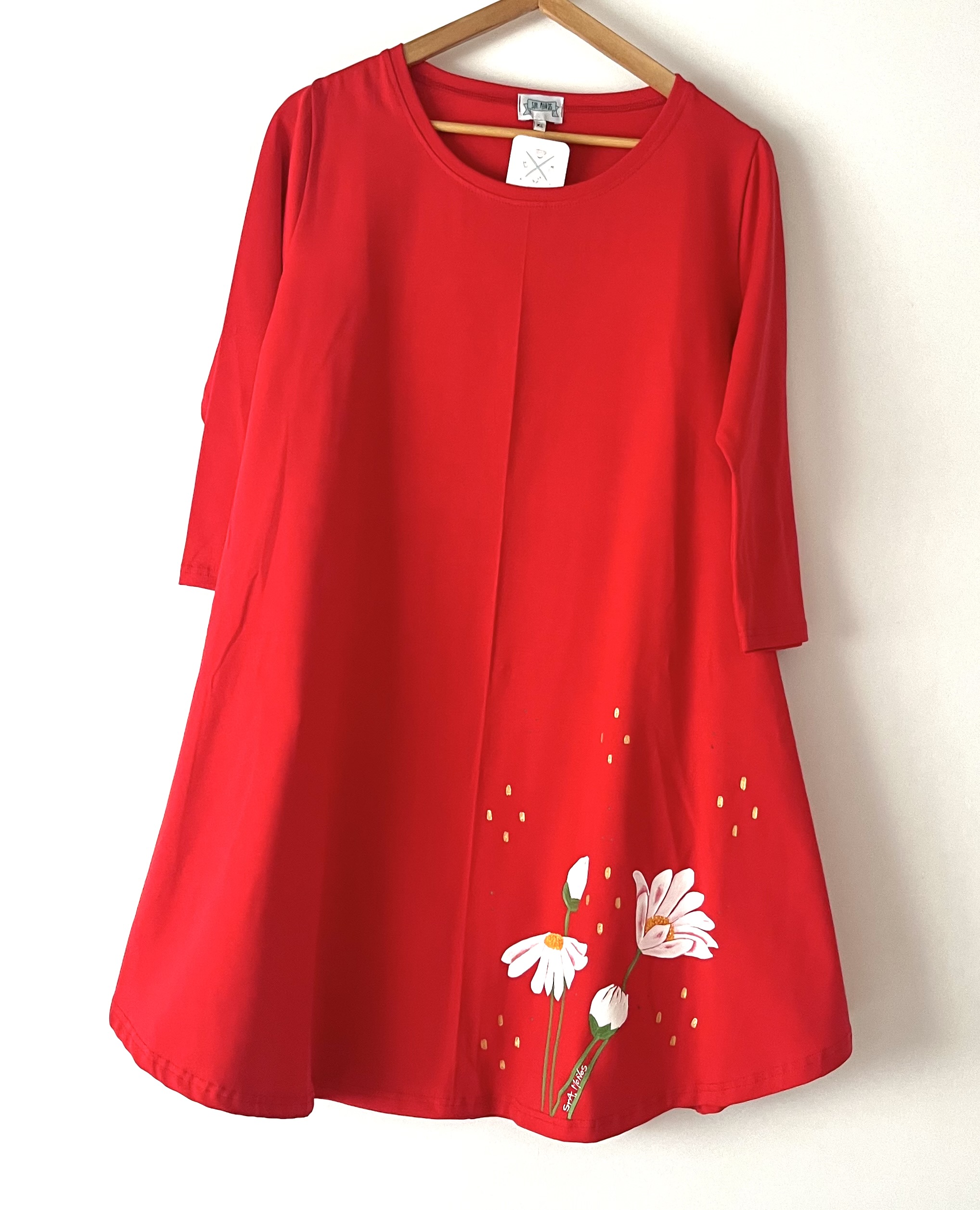 vestido río flor roja (arrugas)