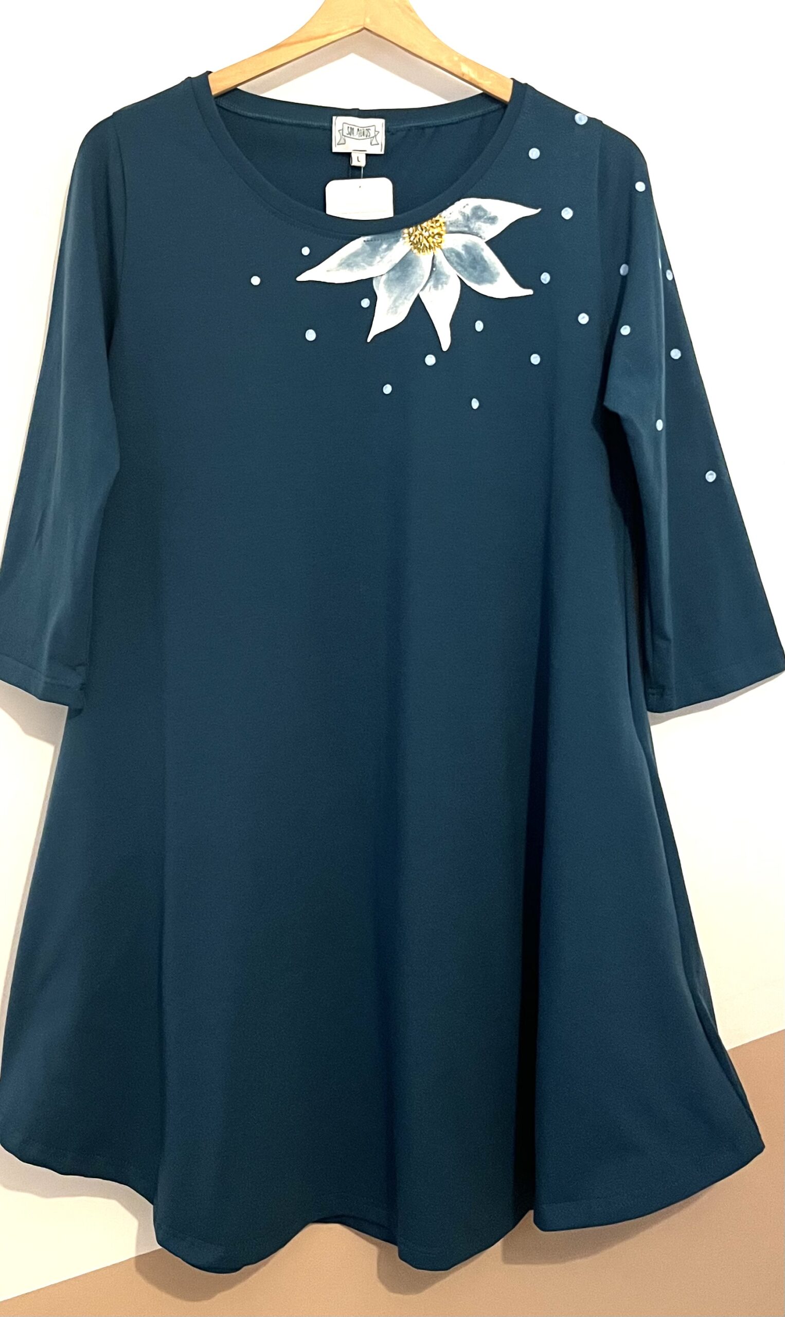 vestido río margarita grande petróleo