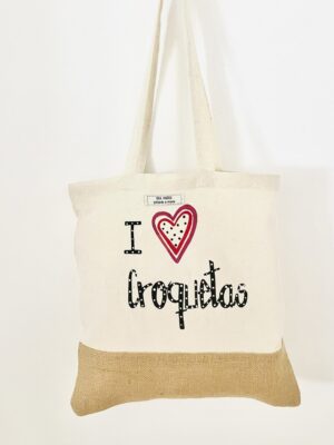 TOTE I LOVE CROQUETAS